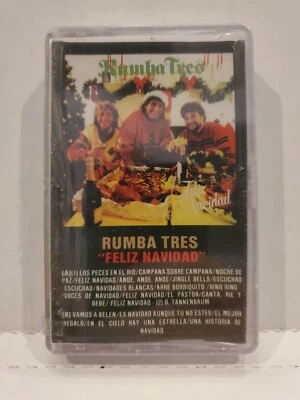 Rumba Tres "Feliz Navidad" Cassette Nuevo Sellado TH-Rodven - Image 1 of 3