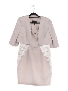 Coast Women's Two Piece Suit UK 18 Cream Polyester - Picture 1 of 7