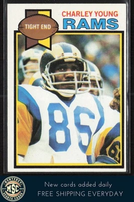 Charle Young 1979 Topps #366 Los Angeles Rams - Image 1 of 2