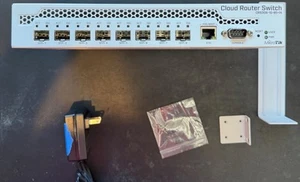 MikroTik CRS309-1G-8S+IN 9 Port Desktop Switch 1 Gigabit Ethernet 8 SFP+ 10Gbps - Bild 1 von 3