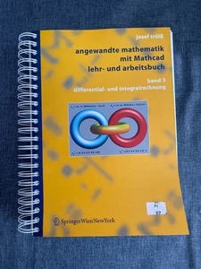 Angewandte Mathematik mit Mathcad Lehr- und Arbeitsbuch: Band 3: Differential- u - Bild 1 von 1