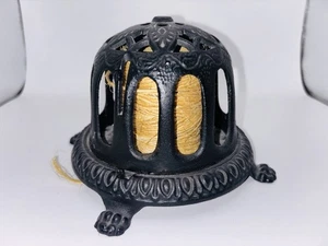 Antique Cast Iron Bee Hive Country Store String Ball Holder Tool Twine Patent - Picture 1 of 7