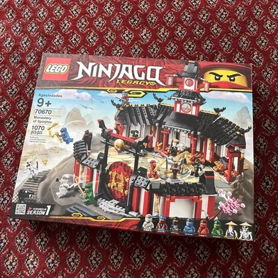 LEGO NINJAGO: Monastery of Spinjitzu (70670) New Sealed 8 Minifigures - Image 1 of 4