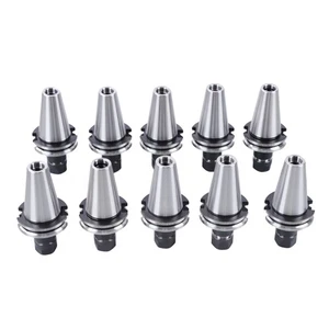 10 Pcs CAT40-ER16 Collet Chuck 70mm 2.76" G2.5 20000RPM CNC Milling Tool - Picture 1 of 24