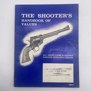 Vintage 1960s Catalog The Shooters Handbook Of Values Paperback - Picture 1 of 4