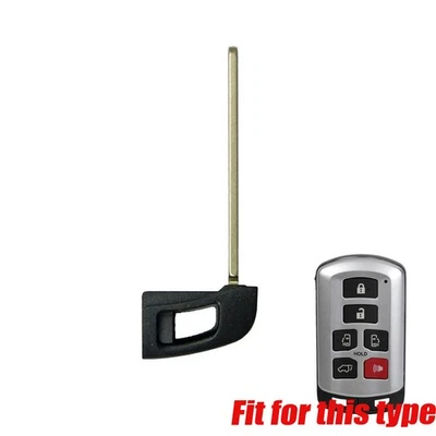 Uncut Remote Emergency Insert Key Replacement For Toyota Sienna 11-19 6951508020 - Image 1 of 4