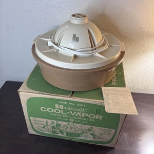Vintage Hankscraft Model ONE No. 240 Cool Vapor Mist Humidifier W Original Box - Picture 1 of 10