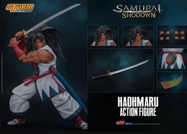 Figura Haohmaru Samurai Shodown escala 1/12 Storm Toys coleccionables vendedor de Estados Unidos Foto 1 de 1