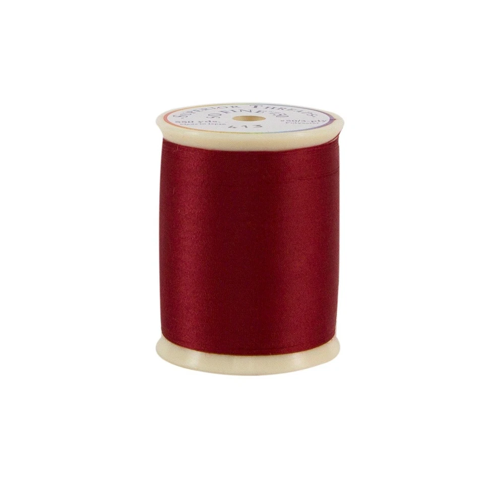 So Fine 3-Ply 50 Weight Polyester Sewing Thread Spool - 550 Yards 413 Scarlet - Image 1 of 1