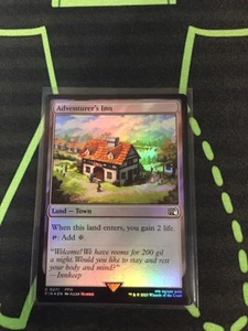 MTG Magic The Gathering Adventurer’s Inn Foil FIN Land Final Fantasy Commander - Bild 1 von 1