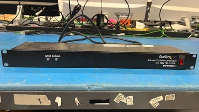 Startech 8-Outlet PDU Power Distribution Unit 125V 15A RKPW081915 (Grade B) - Image 1 of 4