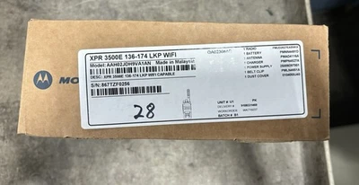 Motorola XPR 3500e VHF 136-174 MHZ DMR/Analog Radio   (AAH02JDH9VA1AN) - Image 1 of 4
