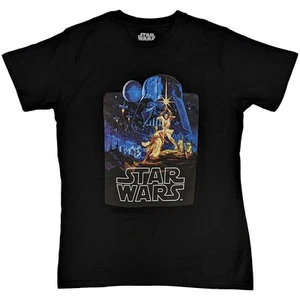 Star Wars T Shirt A New Hope Poster new Official Mens Black - Picture 1 of 1