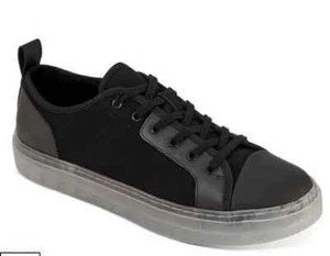 Tenis con cordones INC International Concept Amir para hombre, negros, talla 12M - Imagen 1 de 5