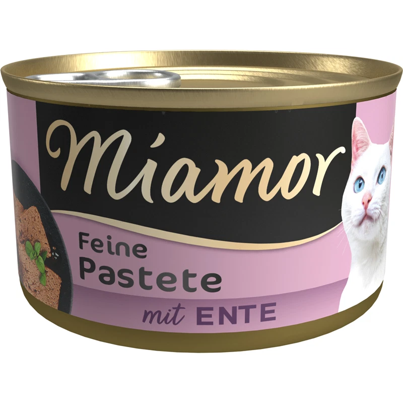 12 X Miamor Pastete Ente 85g