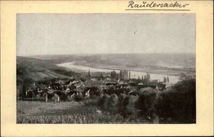 RANDERSACKER Gesamtansicht alter Heimatbeleg im Postkarten Format - Picture 1 of 2