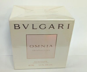1 PC BVLGARI OMNIA CRYSTALLINE EAU DE TOILETTE SPRAY 2.2 FL OZ NEW & SEALED - Picture 1 of 3