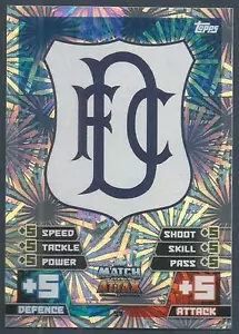 TOPPS MATCH ATTAX SPL 2014-15- #037-DUNDEE TEAM BADGE-SILVER FOIL - Picture 1 of 1