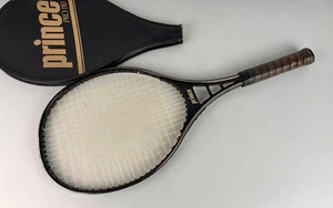 Prince Pro Series 110 Tennis Racket Racquet 4 1/2 Grip with Cover 1979 Vintage - Picture 1 of 10