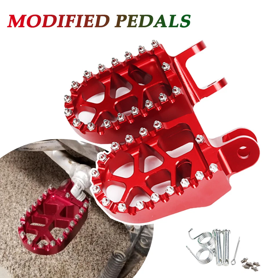 Footrest Footpegs Foot Pegs Rest Pedal Rad For KAWASAKI KLX300R  1997-2007 2020 Foto 1 de 4