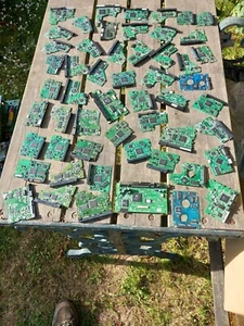 Job lot de cartes mères PCB récupération or scrap etc environ 10,5kg - Photo 1/4