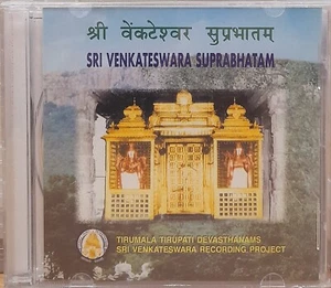 Sri Venkateswara Suprabhatam Tirumala Tirupati Devasthanams Indian Spiritual CD - Picture 1 of 2