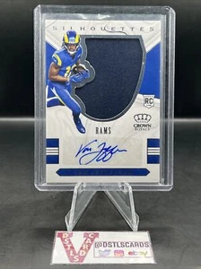 2020 Crown Royale - VAN JEFFERSON ROOKIE PATCH AUTO SILHOUETTES /99 #CSA-VJ - Picture 1 of 3