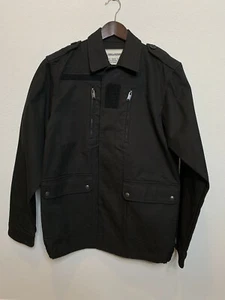 Zadig & Voltaire Herren Kido Militär Jacke Designer schwarz Knopf Gr XS $ 448 neu mit Etikett - Bild 1 von 10