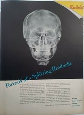 Vintage 1946 Kodak Camera Print Ads Ephemera Wall Art Decor Splitting Headache