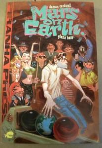 DC Piranha Press 1992 Damon Cardwell Gleen Barr MARS ON EARTH tpb NM oop qq - Picture 1 of 7
