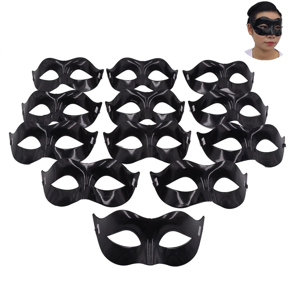 Masquerade Mask Party Favors Half Face Mardi Gras Venetian Mask Costume - Image 1 of 4
