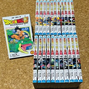 Dragon Ball Super Vol. 1-23 Akira Toriyama Japanese Language Manga Comic Set JP - Picture 1 of 2