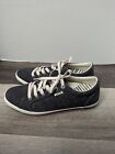 TAOS Women's Star Charcoal Gray Canvas Casual Lace Up Comfort Sneakers Shoes 11