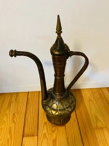 Große Antike Teekanne Krug orientalisch Messing Kupfer persisch 58cm AE - Bild 1 von 5