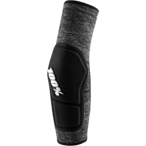 100% Ridecamp 20 MTB Mountain Bike Elbow Guards Gray/Black - Picture 1 of 2