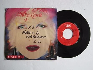 SPAGNA - CALL ME - 7" 45 rpm vinyl record - Picture 1 of 1
