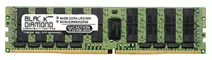 Server Only 64GB LR-Memory Supermicro Motherboards X10SRH-CLN4F X10SRi-F - Picture 1 of 1