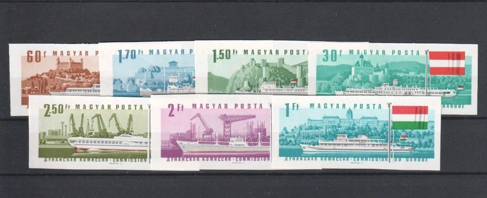 HUNGRÍA 1967 BARCO IMPERFORADO MNH - 11613 Foto 1 de 1