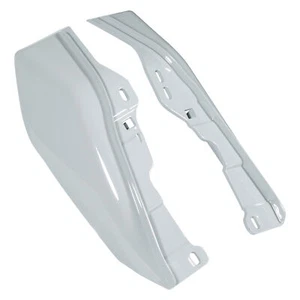 Mid Frame Deflectors Fit For Harley Touring Road Glide 2009-2023 White Gray - Foto 1 di 5