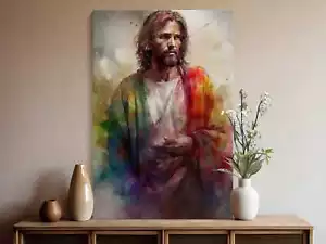 Custom Jesus Canvas Art - Christian Wall Decor - Picture 1 of 7