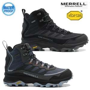 MERRELL MENS WALKING HIKING THERMAL WATERPROOF VIBRAM OUTDOOR BOOTS TRAINERS NEW - Picture 1 of 26