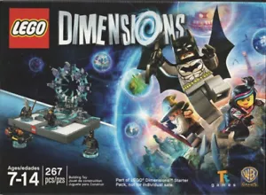 LEGO DIMENSIONS STARTER PACK (PS4) 71200 Set 3x Minifiguren Gandalf 100% komplett - Bild 1 von 2