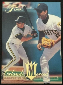 Orlando Merced #218 1994 Flair Pittsburgh Pirates - Bild 1 von 2