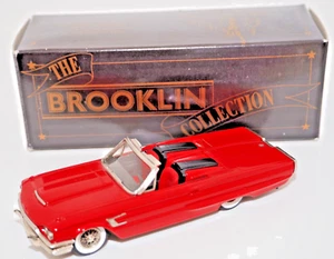 1965 Ford Thunderbird Convertible Brooklin Collection BRK.47 Red Boxed - Picture 1 of 8