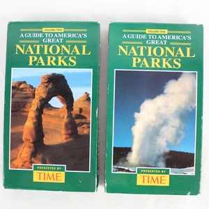 A Guide to America's Great National Parks Volumes 1 & 2 VHS by TIME - Picture 1 of 5