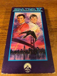 Star Trek IV The Voyage Home VHS VCR Video Tape Used - Picture 1 of 6