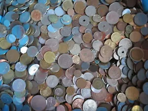 Monety 10 kg Europa Ameryka Północna - Kilogramy - Najwyższa cena - Zdjęcie 1 z 2