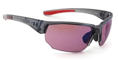 Nuevas gafas de sol deportivas Under Armour BLITZING | Gris Trans Jet / Lente de golf afinada UA Foto 1 de 4