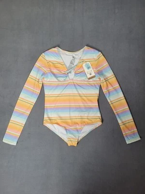 Maiô de manga comprida BILLABONG Blissed Out meninas tamanho 12 - Imagem 1 de 4