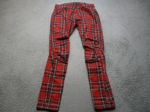 G-Star Raw PHARRELL WILLIAMS Jeans Hose Herren 32x34 Rot Tartan 5622 3D Tapered - Bild 1 von 15